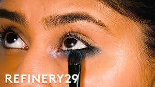 3 Colorful Eye Makeup Looks Tutorial  Short Cuts  Refinery29 [upl. by Amisoc]