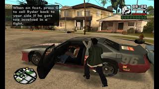 Cleaning the Hood  GTA San Andreas  Walkthrough  Mission 4  Cleaning the Hood [upl. by Ellehcsar664]