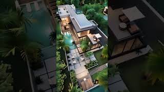 Full view of modern house with thedreamhouse67 Finally Revealed [upl. by Bank]