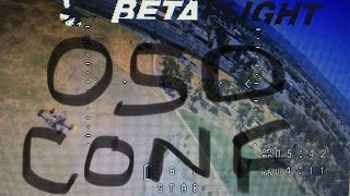 Betaflight OSD Configuration basic On Screen Display OVERVIEW [upl. by Abbie]