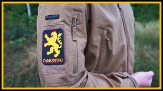 Review Pentagon Artaxes Softshell  Outdoor Bushcraft Deutschland [upl. by Acissey]