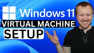 How to Create a Windows 11 Virtual Machine With VMware [upl. by Anhpad181]