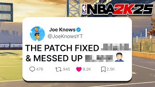 The NEW Patch on NBA 2K25 is [upl. by Alessandro]