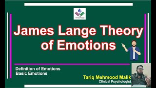 James Lang theory of emotions  Theories of Emotions  PPSC Preparation Session 2023 [upl. by Nea]