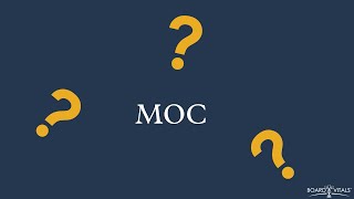 MOC Requirements EXPLAINED [upl. by Pennington541]