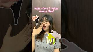 apa bisa bikin slime cuman pakai 2 bahan🎨 artbytatae diyslime slimetutorial clayslime slime [upl. by Wolfort]