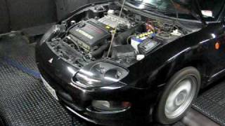 Mitsubishi FTO GPX 6A12 Dyno mivec sound  Run 2 [upl. by Derr]