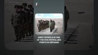 Indian Army Conducts Patrolling At Depsang Plains in Ladakh  Subscribe to Firstpost [upl. by Anidnamra544]