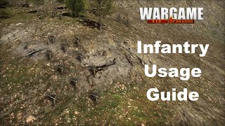 Wargame Red Dragon  Infantry Usage Guide [upl. by Euqinim324]