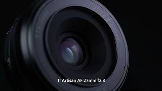 TTArtisan AF 27mm f28 Pancake for EZ mount [upl. by Moyer]