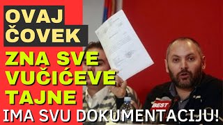 Ponovo priveden Domagoj Margetić koji ima tajnu dokumentaciju o Vučiću [upl. by Yeltihw]