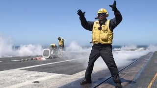 VIOLENT Super Hornets Carrier Catapult Takeoffs – Flight Deck Ops USS Theodore Roosevelt [upl. by Guthrie]