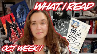 Weekly Reading Chat The Sky on Fire The Mad Ship and more [upl. by Adraynek81]