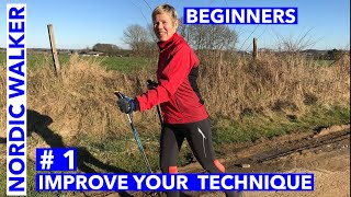 Video Series  Nordic Walking Technique  Part 1  Long Steps [upl. by Orferd]