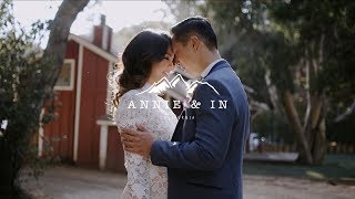 Super Emotional Boho Wedding Video  Calamigos Ranch Oak Room [upl. by Atirehgram]