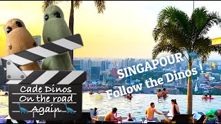 🎬🦕🦕🎬 SINGAPOUR WALK  GARDENS BY THE BAY MARINA BAY SANDS HOTEL amp SPECTRA LIGHT AND WATER SHOW [upl. by Davenport]