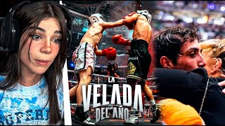 ALANA REACCIONA A quotCARRERAAA VS AGUSTIN51quot EN LA VELADA DEL AÑO 4 🥊 [upl. by Shuler]