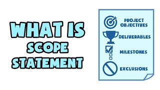 What is Scope Statement  Explained in 2 min [upl. by Elmer]