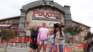 A Pirates Kind of Day in Pigeon Forge Pirates Voyage Dinner Show  Magi Quest amp The Island [upl. by Oberheim]