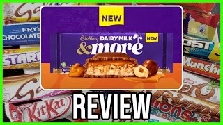 Cadbury Dairy Milk ampMore Caramel Nut Crunch Review [upl. by Justina]