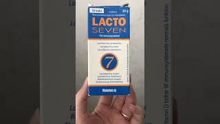 Lacto Seven probioticsshort review lactoseven probiotics healthygut gutbacteria productreview [upl. by Malachy]