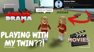 Obviously Teaming in Total Roblox Drama w deviousdylan TWINSFIGHTSDRAMA [upl. by Elok618]