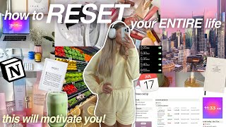 How I COMPLETELY Reset My Life EVERY Month 🎧✨🌷 amp How You Can Too  Cleaning Budgeting Goals etc [upl. by Auqinat342]