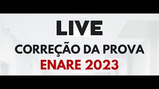 CORREÇÃO PROVA ENARE 2023  LIVE  Ivens Giacomassi [upl. by Nivak225]