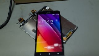 Asus ZenFone 2 Screen Repair Teardown and Reassemble  GSM GUIDE [upl. by Trela]