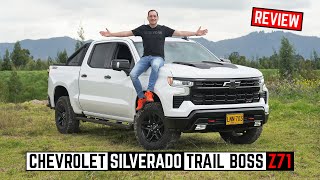 Chevrolet Silverado Trail Boss Z71 🔥 ¿La mejor PickUp Full Size 🔥 Prueba  Reseña 4K [upl. by Arrec849]