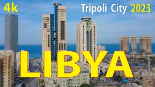 Tripoli City  Libya 4K By Drone 2023 [upl. by Ainessej]