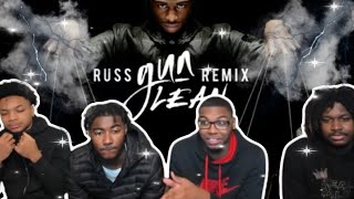 Russ  Gun Lean Remix No Ms Banks or Lethal Bizzle REACTION [upl. by Anez]