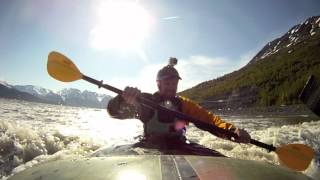 Surfing Turnagain Bore Tide with an Alpacka Packraft [upl. by Robbert]