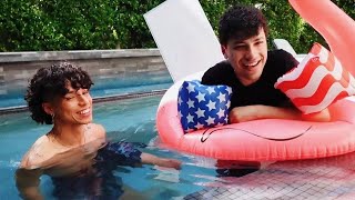 GeorgeNotFound  Larray Hot Tub Stream Best Moments [upl. by Hseham]