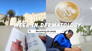 WHAT A WEEK IN DERMATOLOGY LOOKS LIKE DStv Content creator awards NomineeBecoming Dr Andy [upl. by Daven]