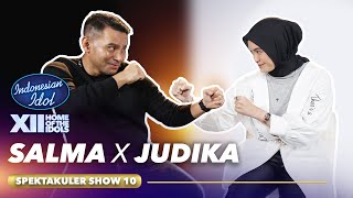 Lahap Semue Genre Inilah Duet Maut Salma amp Judika  Indonesian Idol 2023 [upl. by Anpas]