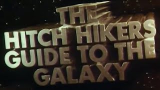 The Hitchhikers Guide to the Galaxy  Title Sequence  BBC Studios [upl. by Barthel274]