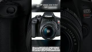 Canon EOS Rebel T7 DSLR Camera with 1855mm Lens  Builtin WiFi  241 MP CMOS Sensor [upl. by Frants50]