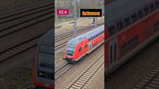 RE4  ➡️ Rathenow mit BR 146 und 4 Dostos in Jüterbog DB Regio Nordost [upl. by Madelena85]