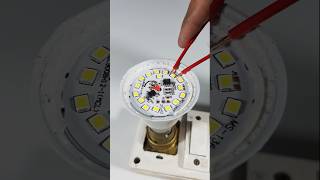 Simply Led bulb repair 💡 💡 💡 ledbulbrepairkesekre ledbulb howto electricsolution short shorts [upl. by Nodnarbal]