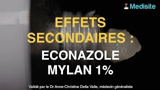 Econazole Mylan 1  quels sont ses effets secondaires [upl. by Oilejor38]