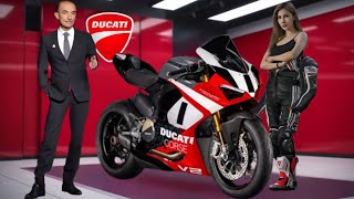 2025 NEW DUCATI PANIGALE V2 SUPERQUADRO FINAL EDITION INTRODUCED [upl. by Cristiona]