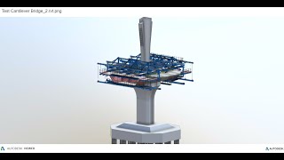 Revit Bridge Balanced Cantilever Conrtruction for Bridge ConstructionCustom Parameter [upl. by Ferdinana]