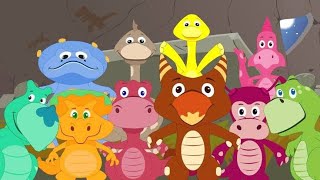 Ten Little Dinosaurs  Popular Childrens Songs amp Nursery Rhymes [upl. by Ikkiv]