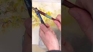 Paint semi abstract watercolor flowers with confidence [upl. by Iruahs]