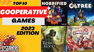 Top 10 Cooperative Board Games  2023 Edition [upl. by Abekam]