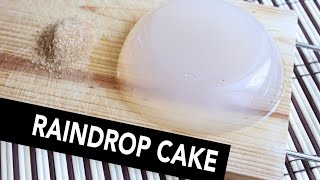 RAINDROP CAKE  Ricetta perfetta [upl. by Dacy]