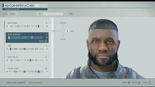 LeBron James Face Creation Starfield [upl. by Ennirok25]