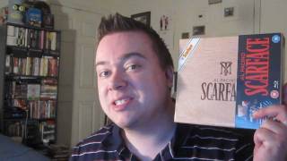 Scarface BluRay Limited Edition Cigar Box Set Unboxing Review [upl. by Guyon]