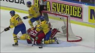 RUSSIA  SWEDEN 41 █ Oddset Hockey Games 2013 Россия Швеция Евротур [upl. by Atina571]